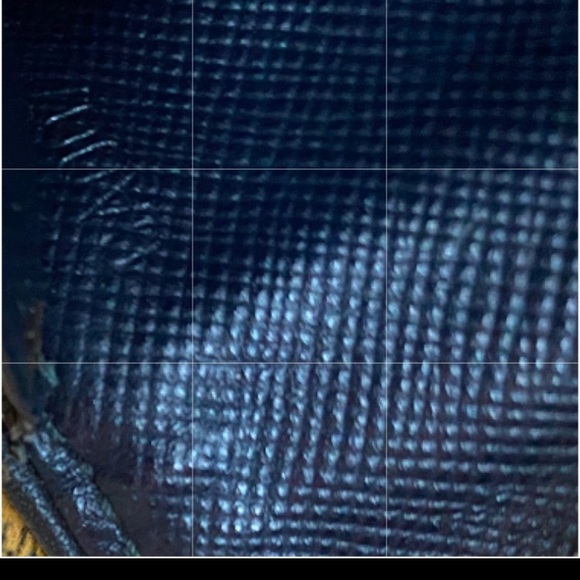 Louis Vuitton Vintage Black Denim Minilin Wallet - Picture 13 of 13